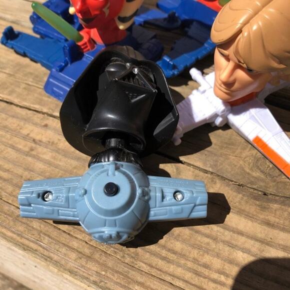 McDonalds Star Wars Clone Wars Bobblehead Toys 2008 Large Lot Collectibles READ - Picture 7 of 12